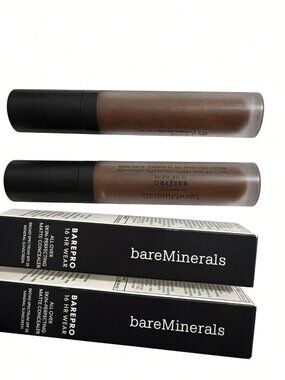 LOT of 2 bareMinerals BAREPRO 16HR Concealer Deep 600 Cool